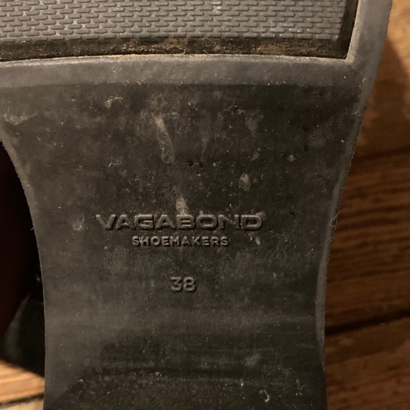 Vagabond Brooke Tall Boots — 38 (8) — Black Leather Knee High - Picture 10 of 10